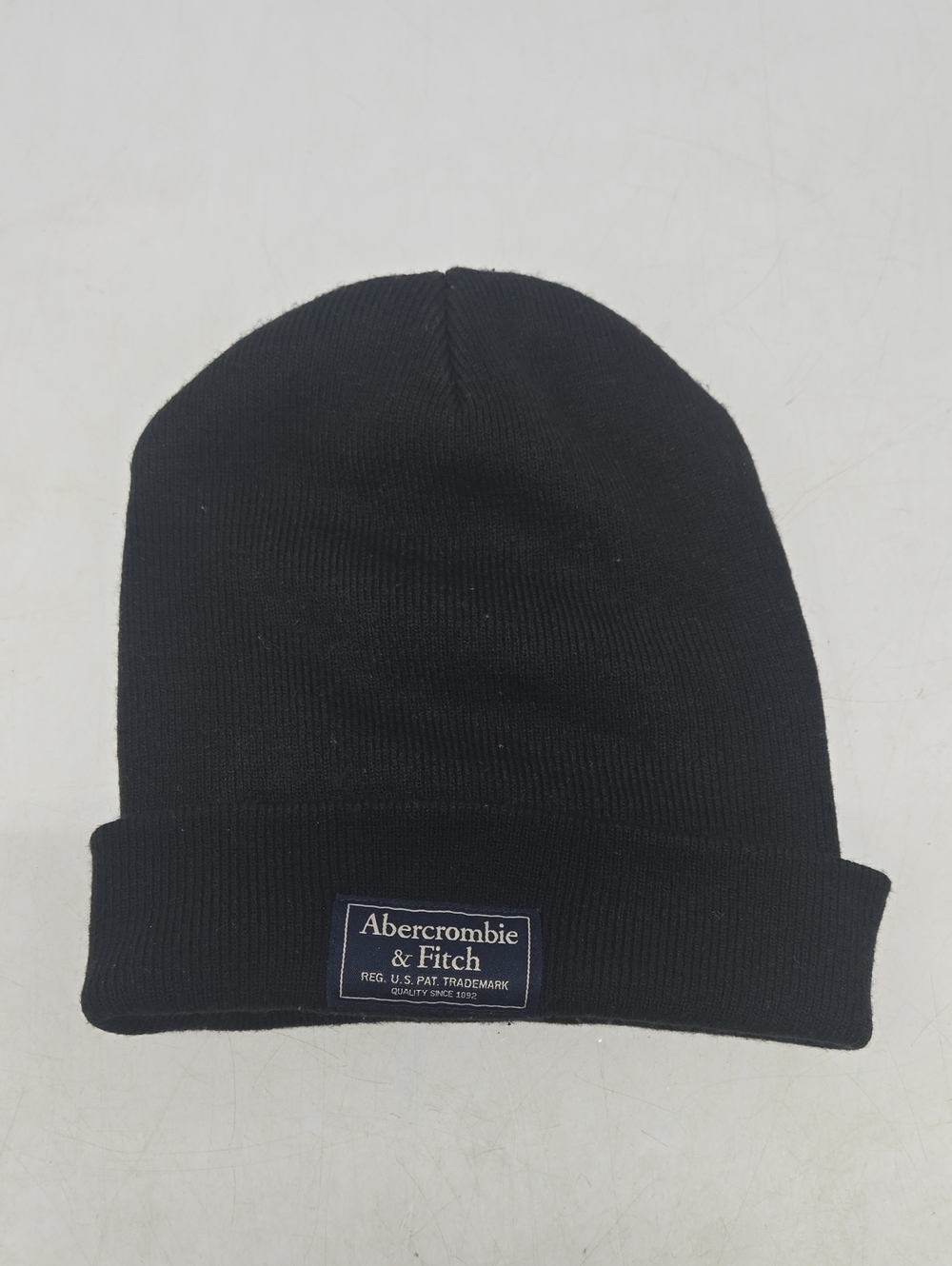 Abercrombie & Fitch Black Knit Beanie